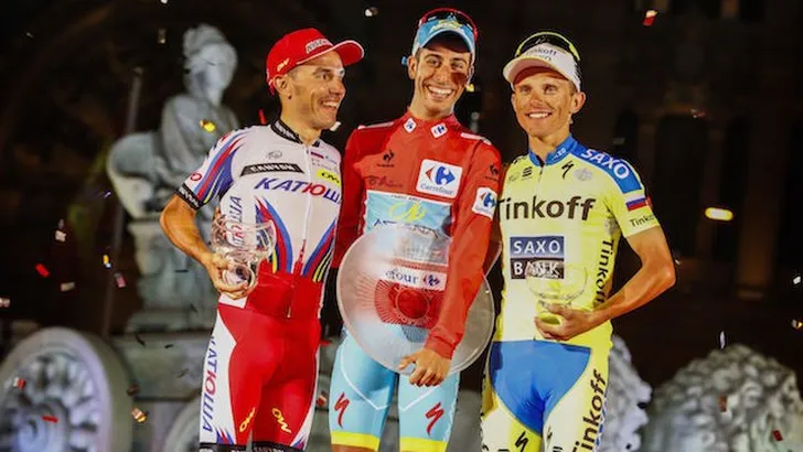 Reacties top-3 Vuelta à España