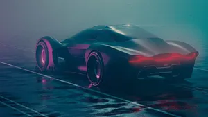 NCS Porsche Project 411 is dikke Blade Runner botsauto