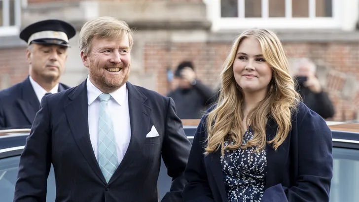 Willem-Alexander en Amalia