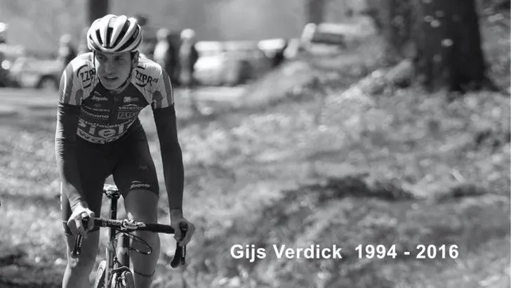 Gijs Verdick (Cyclingteam Jo Piels) overleden