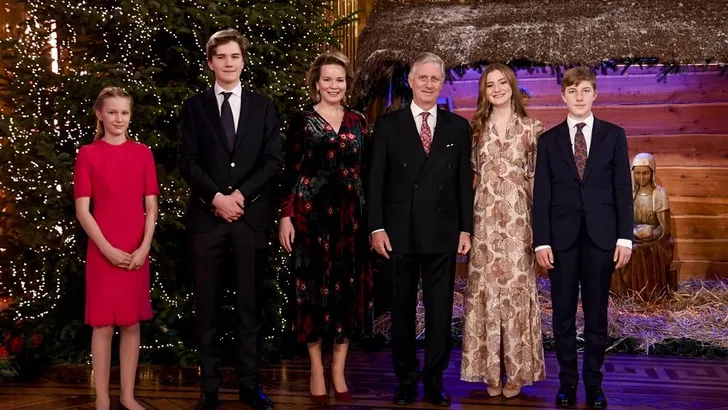Prinses Elisabeth even thuis voor kerst 