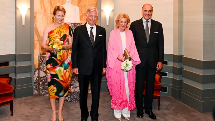 Koningin Mathilde promoot vrolijk Belgisch design