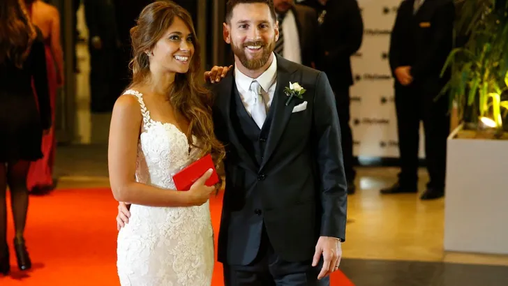 Antonela en Lionel Messi 