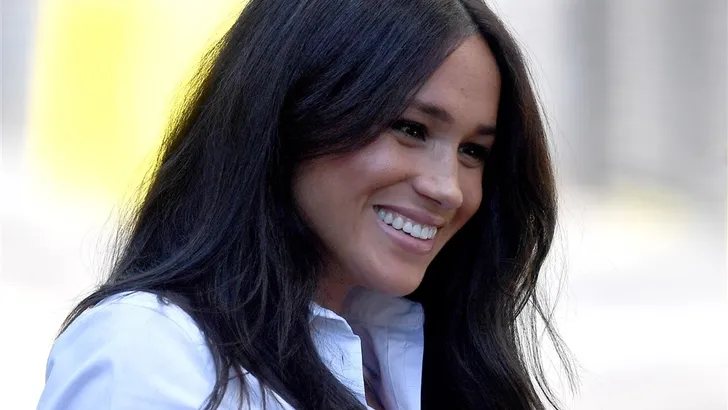 Hertogin Meghan weer aan het werk
