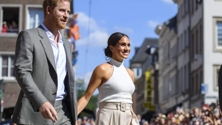 Prince Harry and Meghan in Düsseldorf