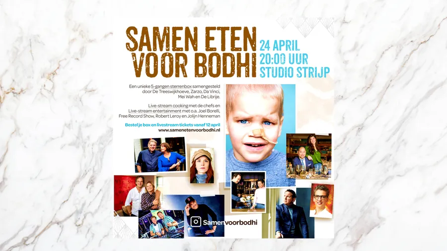 Samen eten voor Bodhi