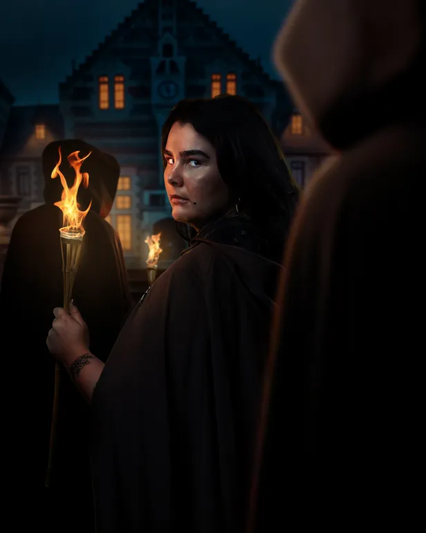 Persfoto van Julia Heetman in De Verraders 