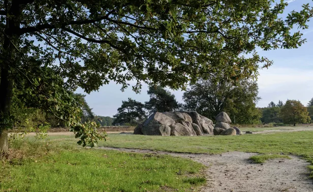 Hunebed op het Holtingerveld