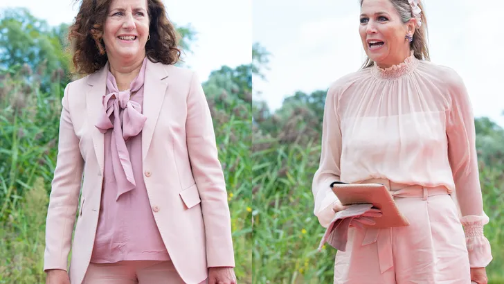 We zien dubbel: koningin Máxima en minister Van Engelshoven