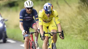 Wout van Aert en Quinn Simmons