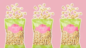 De pistache popcorn van HEMA