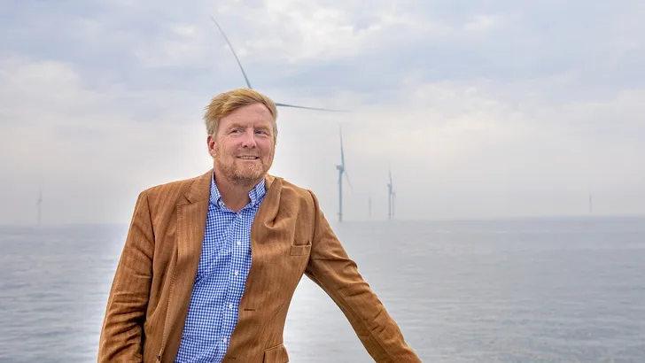 Koning Willem-Alexander: groen op zee