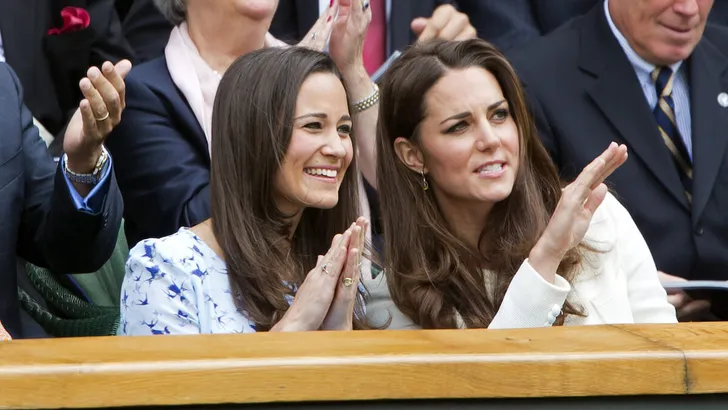 Prince William and Kate Middleton at Wimbledon 2012.