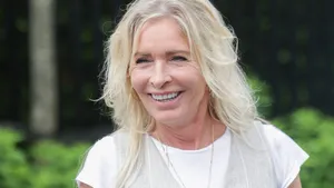 Mariska Bauer tijdens de aankondiging van Frans Bauer in Ahoy in 2024