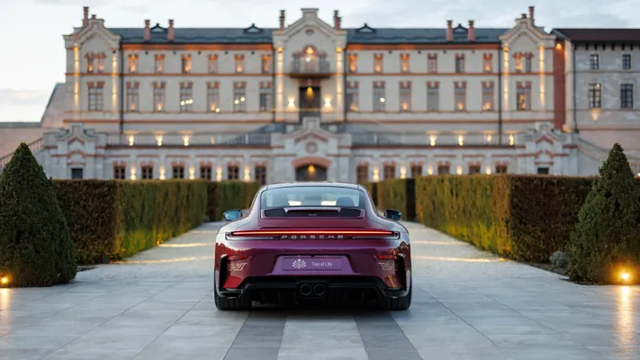 Achteraanzicht GT3 Touring