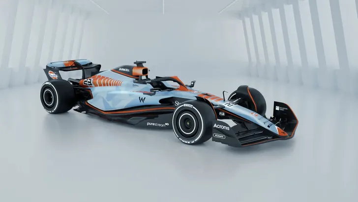 Williams vraagt fans te stemmen voor Gulf-livery