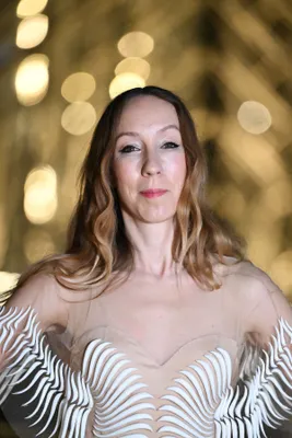 Iris van Herpen was zelf ook aanwezig in één van haar eigen creaties.