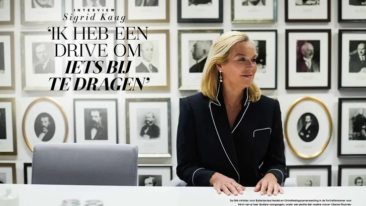 Interview Sigrid Kaag: 'Ik ben vaker op mezelf teruggeworpen dan ik van tevoren besefte.’