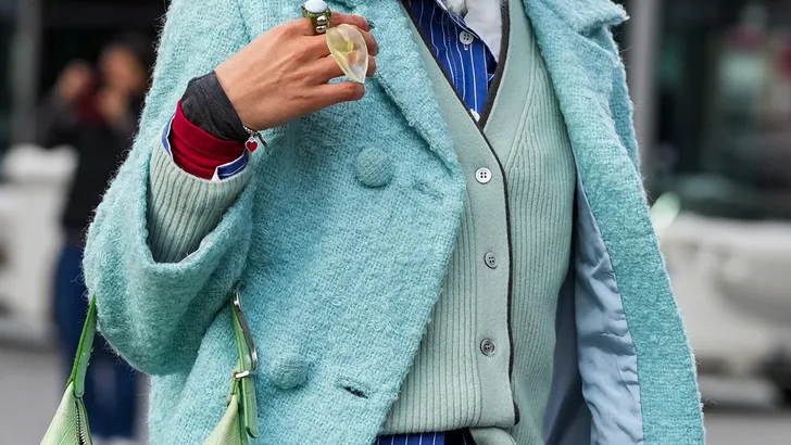 Streetstyle look tijdens Fashion Week