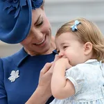 hertogin Kate en prinses Charlotte