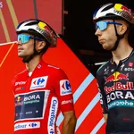 Roglic en Adrià in Vuelta