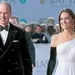 Prinses Kate en prins William bij de Baftas in 2023.