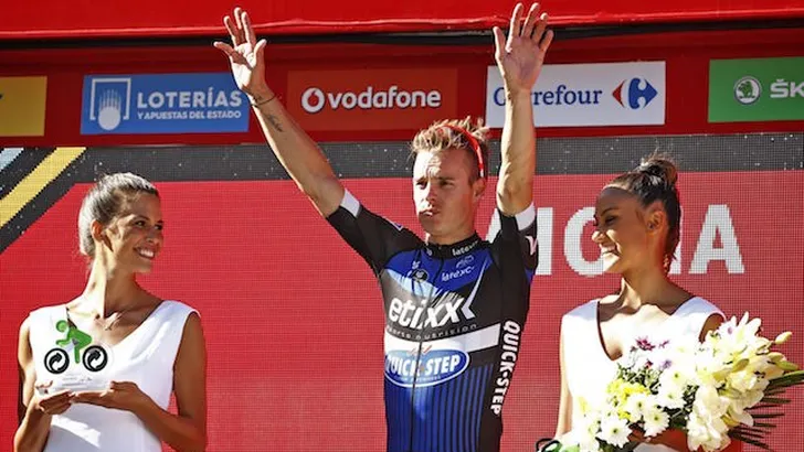 Vuelta: Meersman weer de beste, Kruijswijk hard ten val