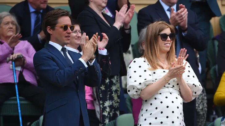 prinses Beatrice en Edoardo, Wimbledon