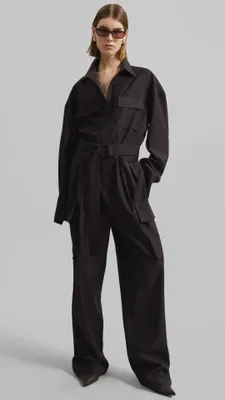 The Frankie Shop – Suzie Jumpsuit - Brown – € 310