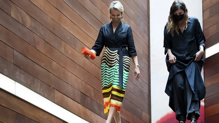 Koningin Mathilde opent het nieuwe MoMu 