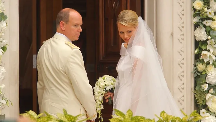 Prince Albert II of Monaco weds Charlene Wittstock in a religious ceremony at the Palace in MONACO