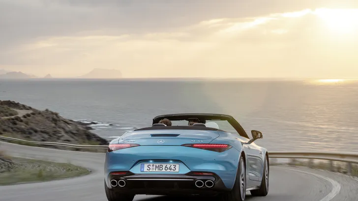 Mercedes-AMG SL 43 moet het doen met een viercilindertje