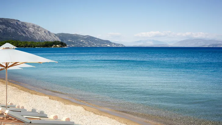 Voor dit luxueuze resort trek je graag naar Corfu