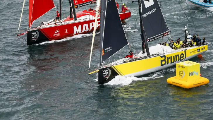 Lisbon stopover. The Mirpuri &#8211; HiFly In Port Race. Photo by  03 November, 2017.