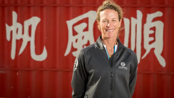 Carolijn Brouwer, Dongfeng Race Team.
(C) Eloi Stichelbaut/Dongfeng Race Team