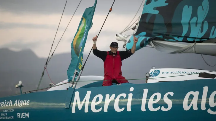 Pierre Antoine, skipper du Rhum Multi Olmix, vainqueur de la Route du Rhum-Destination Guadeloupe 2…