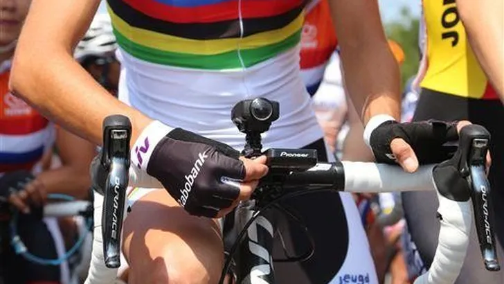 VIDEO: WK vrouwen vanaf de fiets