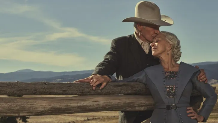 Eerste beelden! Harrison Ford en Helen Mirren in Yellowstone spin-off 