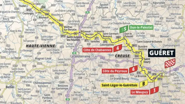 etappe 1 tour