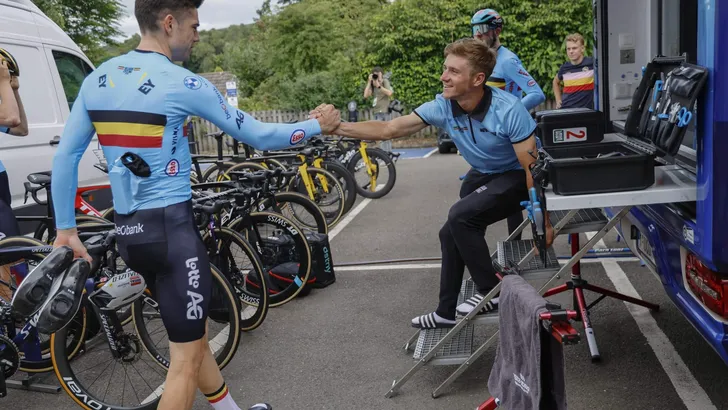 UCI World Championships Cycling 2023 road training