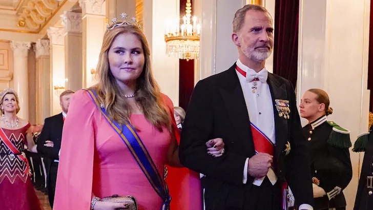 Gala dinner Princess Ingrid Alexandra her 18th birthday in Oslo