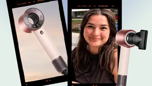 Chritel testte de nieuwe Dyson Supersonic™ Travel föhn op vakantie