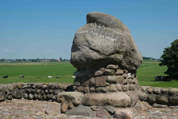 Monument van de Slag om Warns in 1345