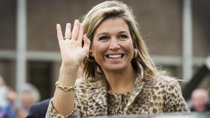 Koningin Maxima met persoonlijk sieraad