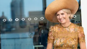 Modekoningin Máxima over een iets te luchtige top 