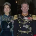 Royal fashion looks – Foto van koningin Mary en koning Frederik bij de nieuwjaarsreceptie op 1 januari 2025.