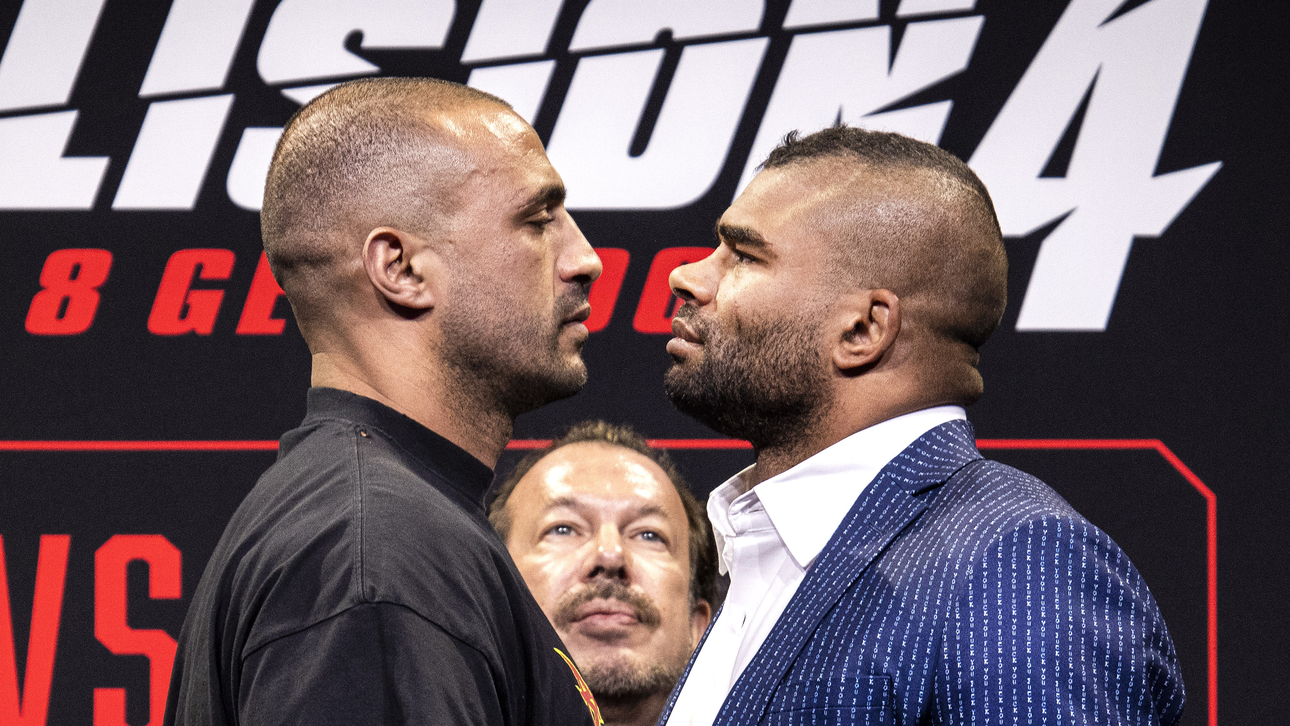 De veteranenclash Badr Hari (37) vs. Alistair Overeem (42) Panorama De veteranenclash Badr Hari (37) vs. Alistair Overeem (42) Panorama