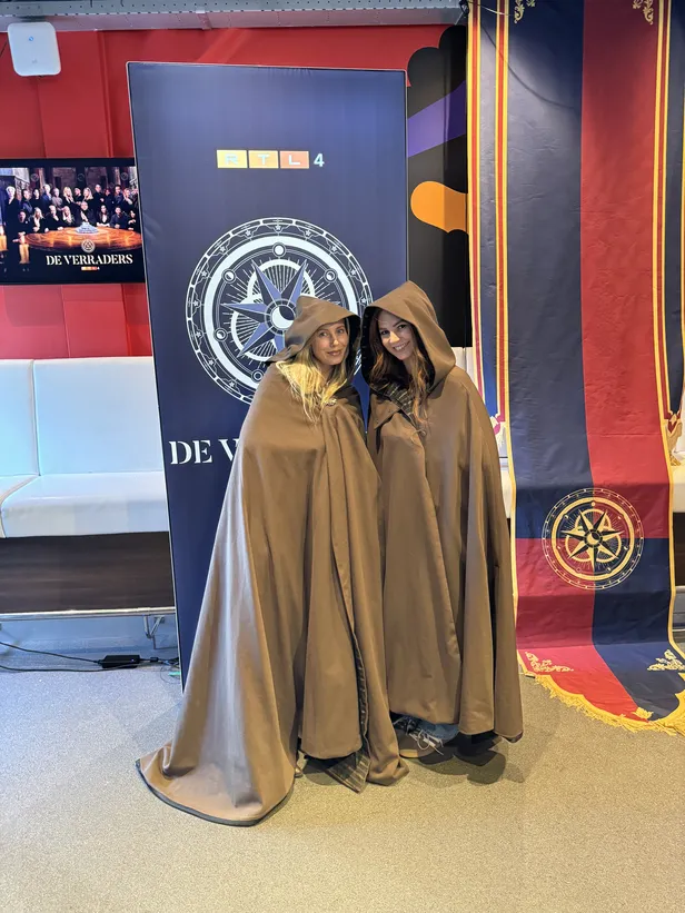 Chanel en Sanne doken zelf ook even in de rol van Verrader 