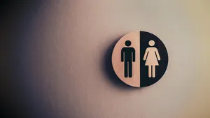 deur van wc