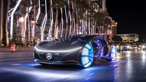 Wanneer Mercedes-Benz samenwerkt met Avatar en per ongeluk de meest fascinerende auto ooit maakt